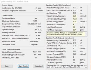 arc flash result.JPG